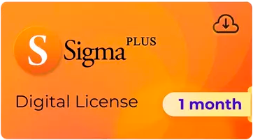 Sigma Plus Digital License [ 1 Month ]